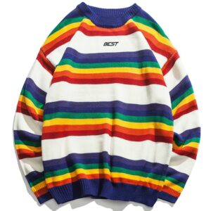 rainbow sweater