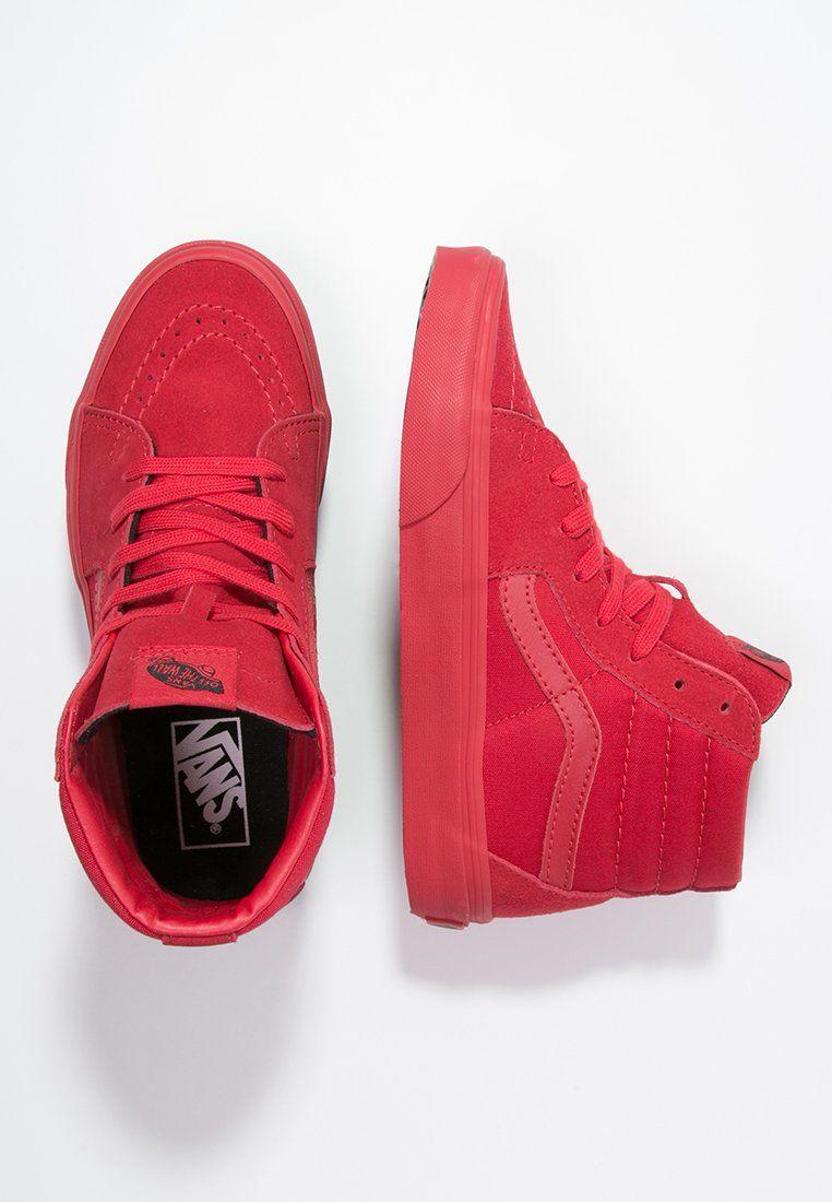 VANS Classic Old Skool All Red High Top 