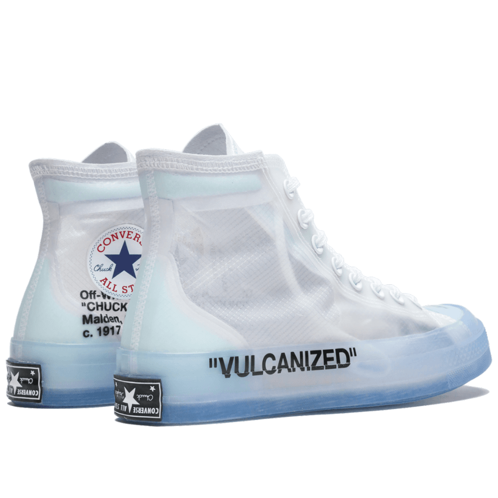 converse x off white clear