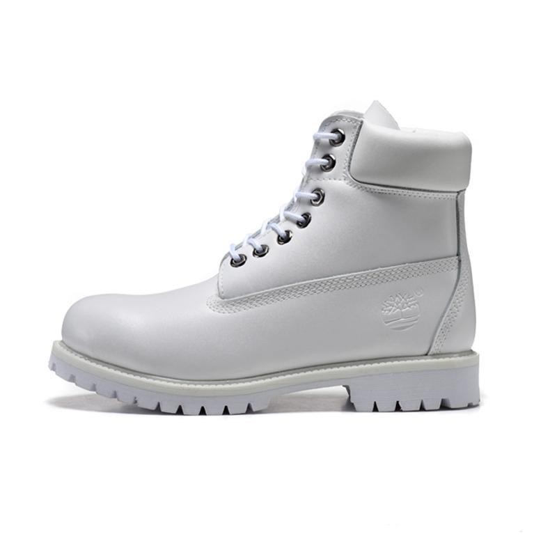 all white timberlands shoes