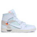 Nike Air Jordan 1 x Off White Chicago All White Color 2 AQ8296