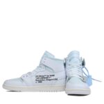 Nike Air Jordan 1 x Off White Chicago All White Color 3 AQ8296