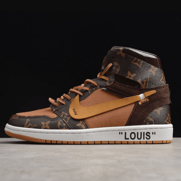 Louis Vuitton Air Jordan 1 shoes
