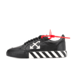off white low vulcanized leather shoes