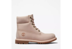 light pink timbs boots