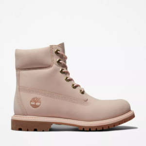 light pink timbs boots