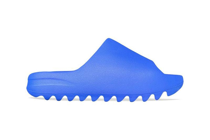 Yeezy Slides Azure Blue