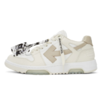off white taupe sneakers out of office
