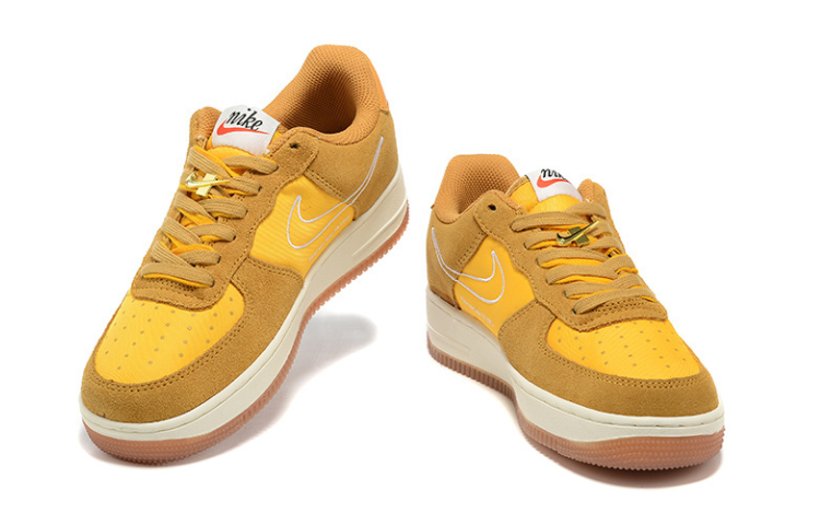 nike air force 1 low first use university gold