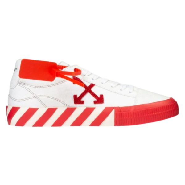 off-white red vulc shoes