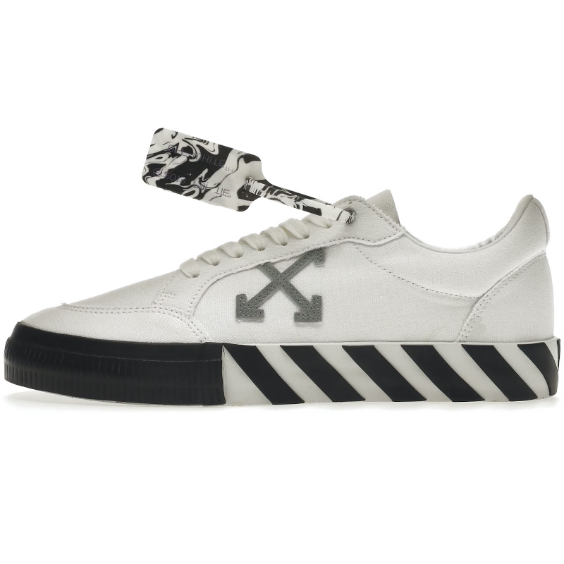 Buy OFF-WHITE Vulc Low 'White Grey' Shoes | FORSTEP STYLE