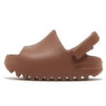 yeezys slide flax brown slippers
