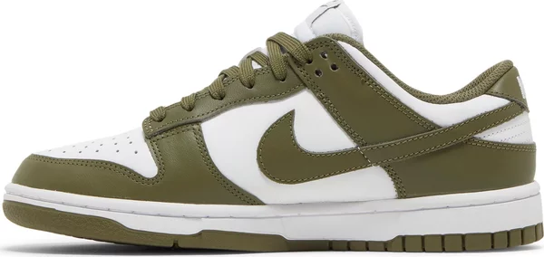 dunk low olive white
