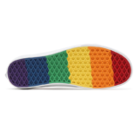 vans rainbow drip shoe sole